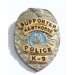 Hawthorne, CA Police Department K-9 Supporter Mini Badge Pin